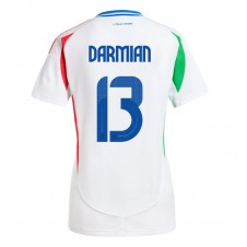 Italia Matteo Darmian #13 Bortedrakt Kvinner EM 2024 Kortermet